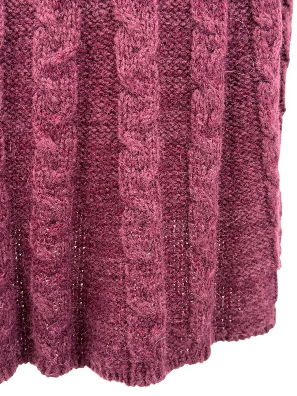 NWT Free People Dark Cherry Sequin Fit & Flare Sweater Dress | Mob Wife Coquette - Picture 5 of 16